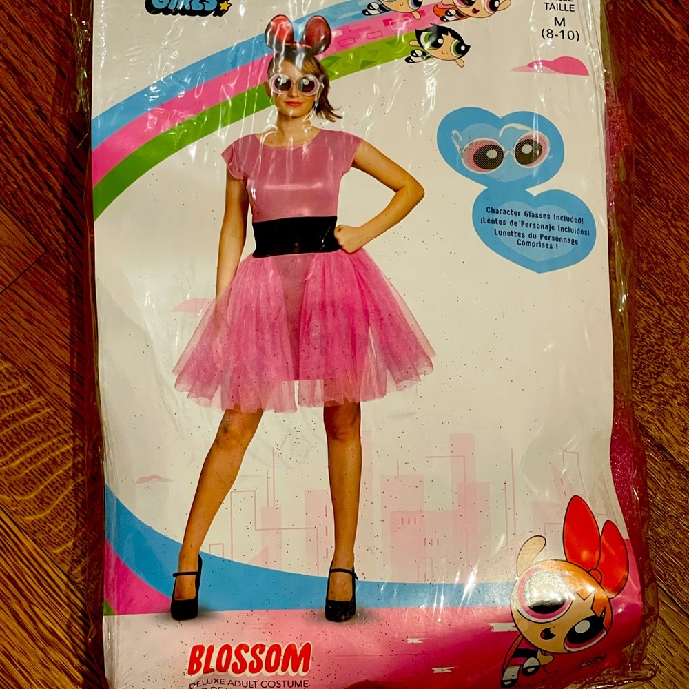 Blossom Costume - Power Puff Girls